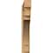 Ekena Millwork Merced Block Rough Sawn Outlooker, Western Red Cedar, 8"W x 48"D x 48"H OUT08X48X48MRC05RWR - alternate 2
